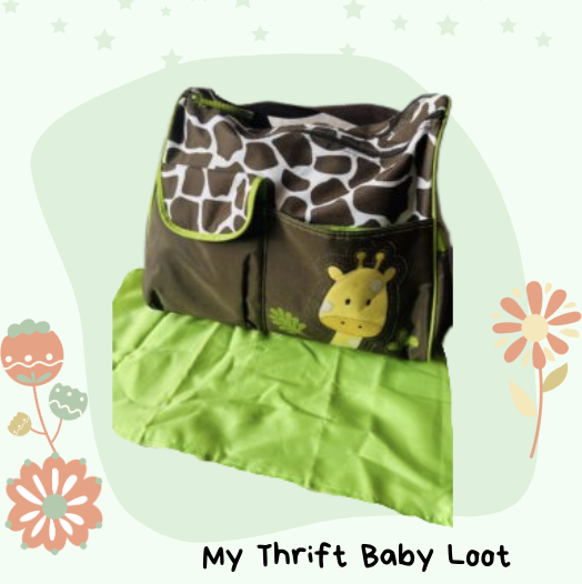 NEW multipurpose diaper bag with changing mat